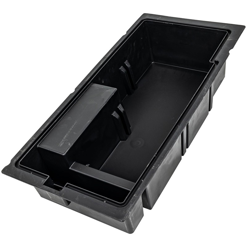 Polaris Ranger Storage Bin, Right, Black, Genuine OEM Part 5455142-070,