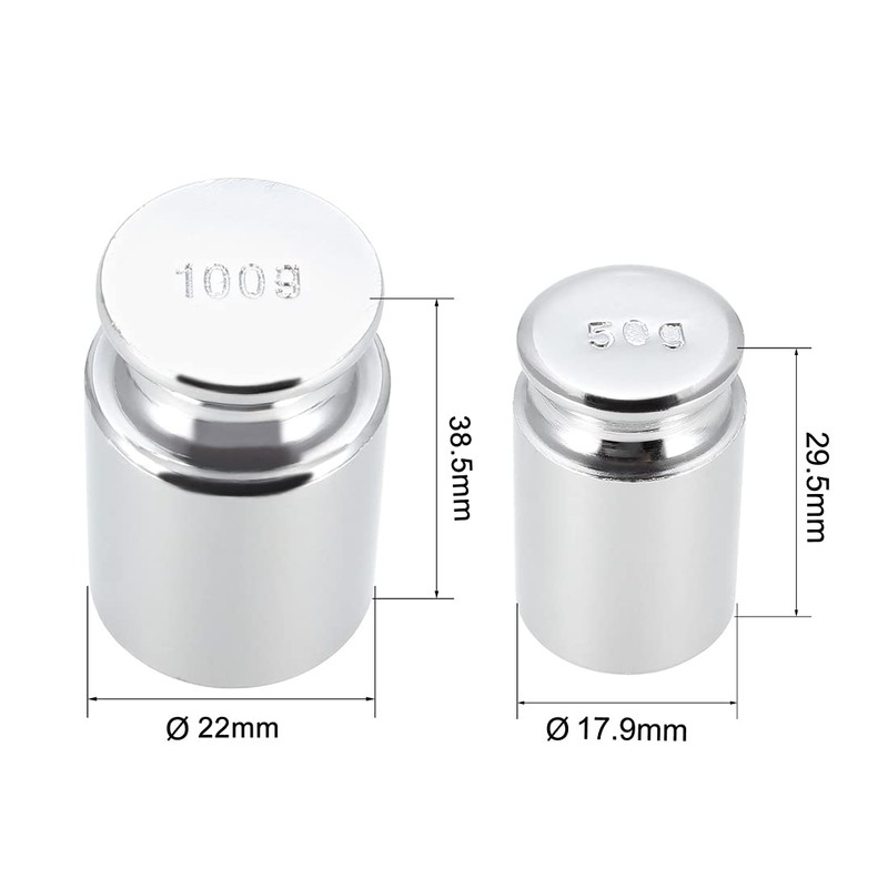sourcing map Calibration Weight Set 20g 50g 100g M1 Precision