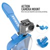 G2RISE® Snorkel Mask, Diving Mask, Foldable CO2 Safe Snorkel Full