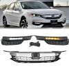 YLT Auto For 2016 2017 Honda Accord Sedan Front Bumper