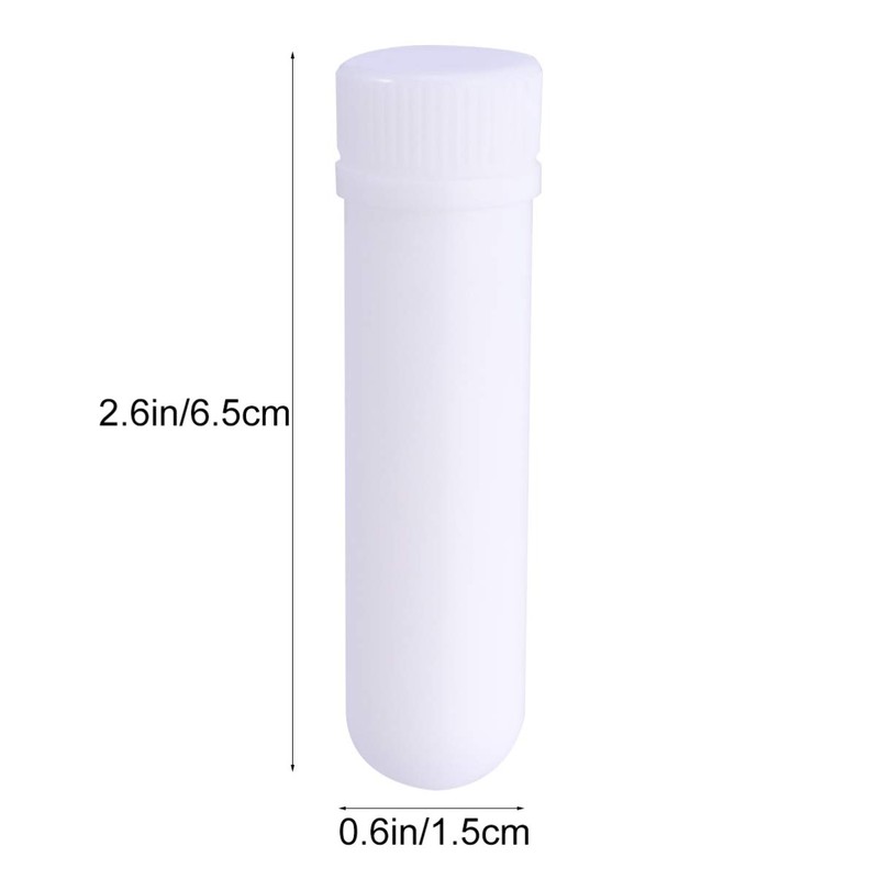 24 Pcs Essential Oil Aromatherapy Inhaler Refillable Empty Nasal Inhaler