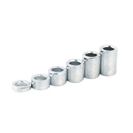 Mokuo M12 Steel Spacer 10.9 Bolt Strength Sleeve Bushings Compatible with 12MM Classic Axle,6Pcs Lenght:5/10/15/20/25/30