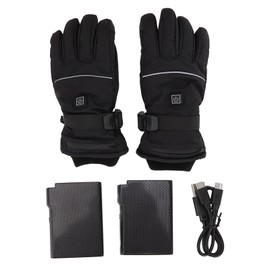 Heated Gloves 3 Heating Level Electric Gloves for Men Women Battery Powered Heated Gloves L