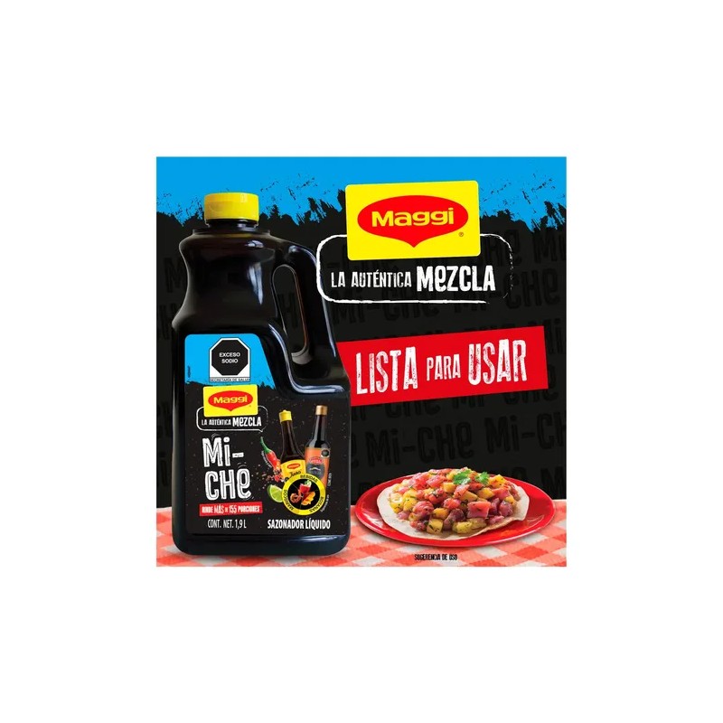 Jugo Sazonador Maggi 1.9 L Mariscos Michelada Botanas Nestlé Professional