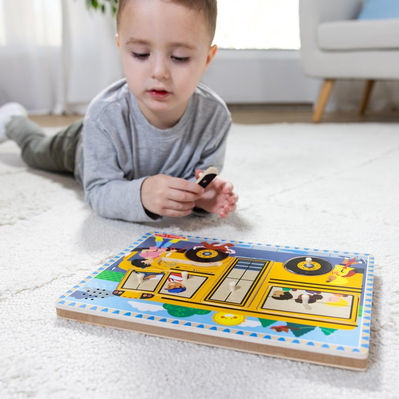 Melissa & Doug The Wheels on The Bus Song Puzzle