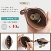 KABANTiFY Men's Coin Purse, Small, Genuine Leather, Fits in the