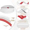 PATIKIL Wall Corner Protector 0.8 in x 10 Ft, Self