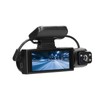 Shkalacar Dual Lens Dash Cam for Cars, Driving Recorder Night