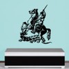 Wall Tattoo Sticker Patron Saint St. George Saint Dragon Hunter