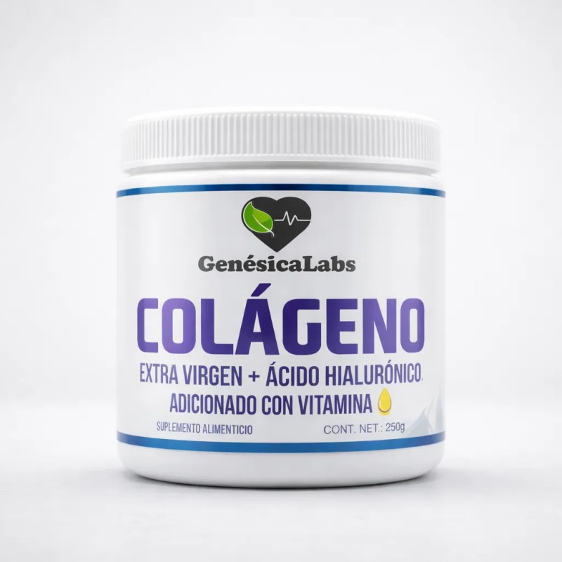 Colageno Hidrolizado + Acido Hialuronico Con Vitamina E Y C