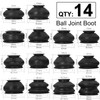 Ball Joint Boot,14 Pcs Universal Multipack Ball Joint Rubber Dust
