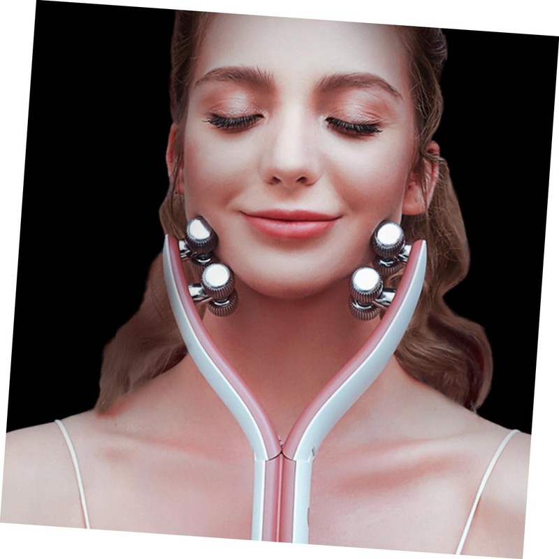 Healeved Ergonomic Face Roller 3d Beauty Device Non-slip Massager for