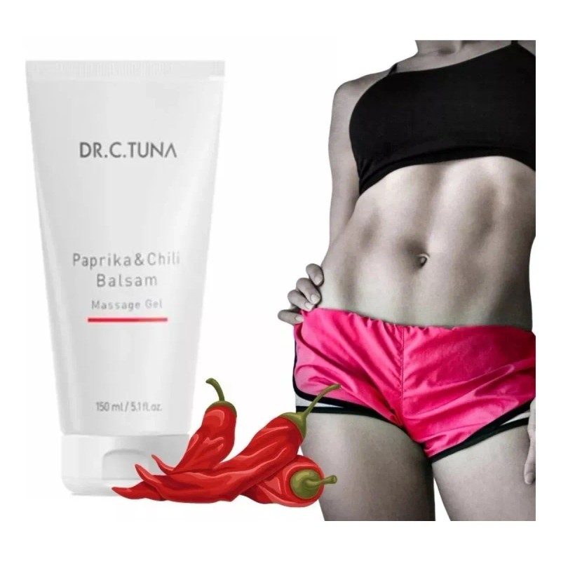 Gel Masaje Paprika Chile Flacidez Celulitis Farmasi