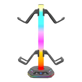 Namvo Gaming Controller Holder Headphone Stand with Integrated Hook Desk Accessories for Gamers Stylish and Functional Organizer for Headsets