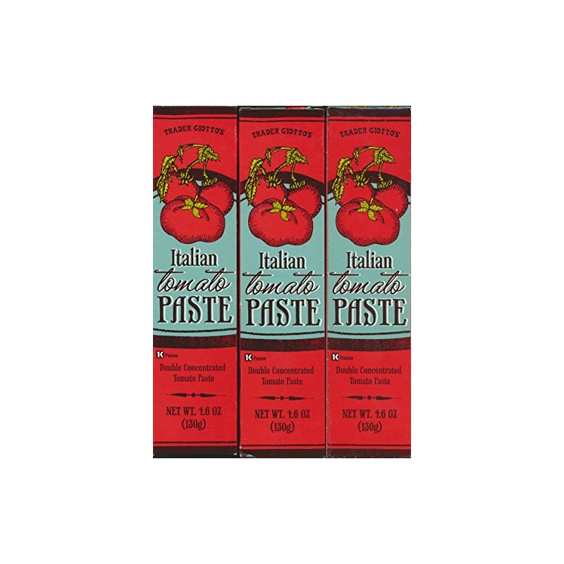 Trader Joe's Italian Tomato Paste (Pack of 3 - 4.6