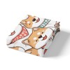 Kids Dog Fitted Sheet Cute Cartoon Dog Printed Bedding Set