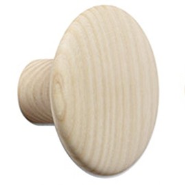 muuto The Dots (Coat Hook) S (φ3.5 inches (90 mm) (Natural Oak)