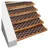 House, Home and More Set of 15 Skid-Resistant Carpet Stair