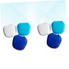 FOMIYES 6 Pcs Retainer Small Case Dentures Retainer Cleaning Case