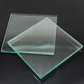 Glass Panel Flat Bottom Mineral Pigment Grinding Palette, Suitable for DIY Oil Painting, Watercolor,Tempera, Artist's Paint Grinding (7.8x7.8in)