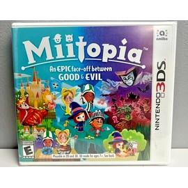 Miitopia: An Epic Face-Off Between Good & Evil 3DS Brand New Game (2016)