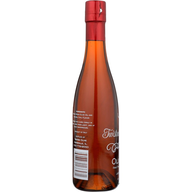 Twisted Olive Imports, Oil Olive Chili Infused, 12.7 Ounce