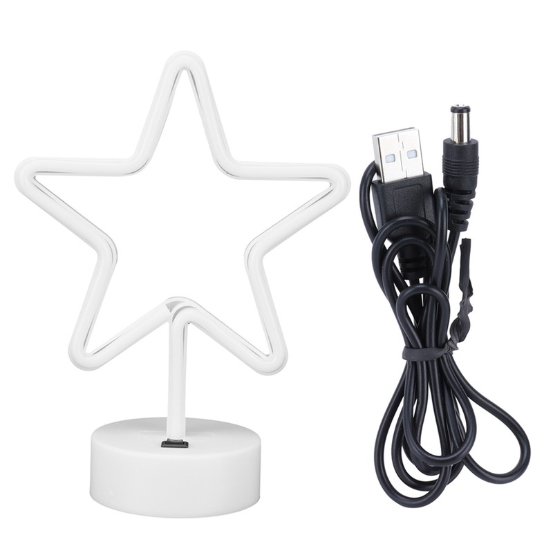LED Neon Light FivePointed Star Neon Sign Art Decoration for
