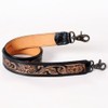 American Darling Hand Tooled Genuine Leather Crossbody Handle Strap for