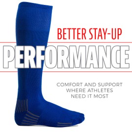 Franklin Sports Calcetines de béisbol y sóftbol para jóvenes, calcetines de rodilla para niños, calcetines deportivos altos para niños y niñas, jóvenes