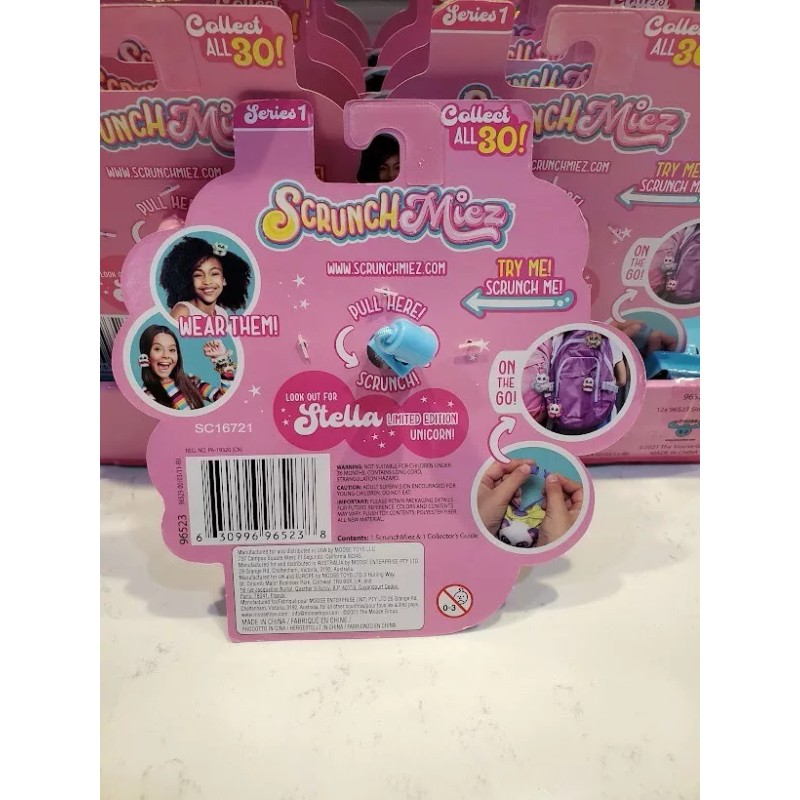 Moose Scrunch Miez Series 1 **New** Hair Scrunchie