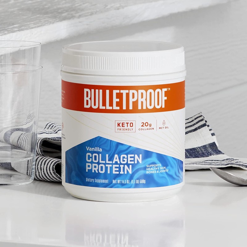 Bulletproof Vanilla Collagen Protein Powder, 14.3 OZ