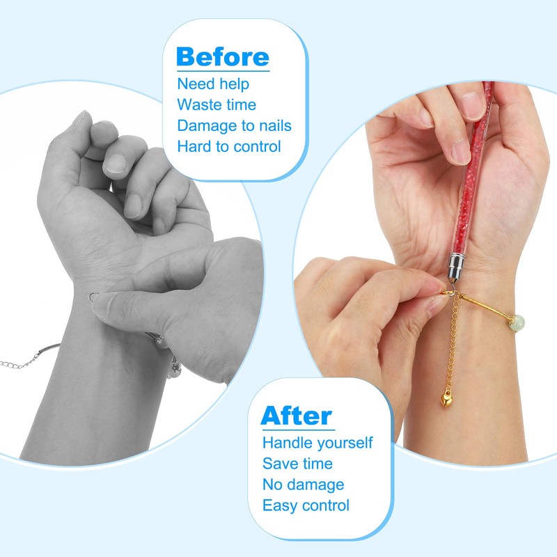 PATIKIL Bracelet Helper Tool, Bracelet Helper to Put on Yourself