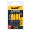 DEWALT Flextorq Impact Bits SQ2 Square 2-in, HSS Screw Bits,