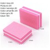 100 Piezas Limas Sponge/limas Nails/limas Nails Spongee