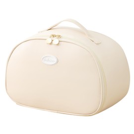 KEAIDUO Insulated Lunch Bag for Women, PU Leather Lunch Cooler Bag Insulated Leakproof Waterproof for Work, Office Camping White