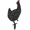 Chicken Hen Stake Hollow Animal Shape Decoration Outdoor Garden Lawn