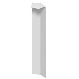 Anthracite Grey Fascia Capping Board 135° External PVC-u Corner Trim for Flat PVC-u Plastic Roof Fascia