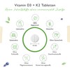 Vitamin D3 5000 IU + Vitamin K2 200mcg Menaquinon MK7