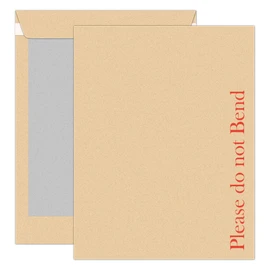 20Pcs A5 Envelopes iSOUL 229mm x 162mm A5 C5 Manilla Hard Board Backed Envelopes Do Not Bend Envelope Pack of 20