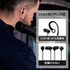 YNIBST In-Ear Intercom Earphones, Radio Earphones, No Mic, 1 Pin,