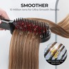 TYMO Hair Straightener Brush - Upgraded Ionic Plus Straightening Brush