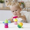 Lalaboom BL460 Baby Toy, Laraboom Beads, Bag Set, 48 Pieces,