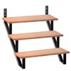 Toriexon Steel Stair Riser-2 Pack, 3 Step Stringers for Deck,