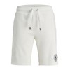JACK & JONES Men's Jpstbersi Nafa Sweat Shorts, Cloud dancer,