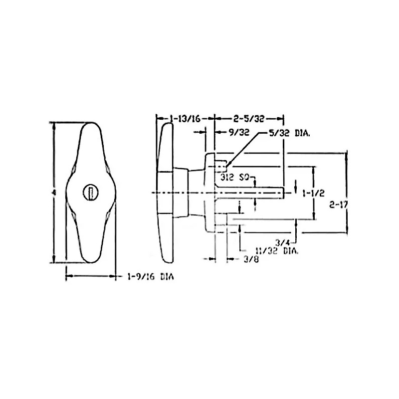ARE Polymer Matching Set T-Handle Locks, Truck Cap Topper Camper