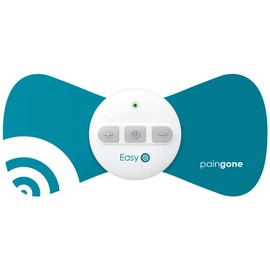 Paingone Easy - Wearable Effective Pain Relief | Wireless TENS Machine for Back, Arms, Legs and Shoulder Pain | Portable TENS Machine for Pain Management | Drug-Free Treatment | 2 Year Guarantee