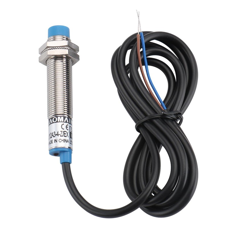 Baomain 4mm Cylindrical Inductive Proximity Switch, DC 10-30V 200mA NO
