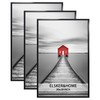 ELSKER&HOME 20x30 Frame 3 Pack, Black 20x30 Poster/Picture Frame for
