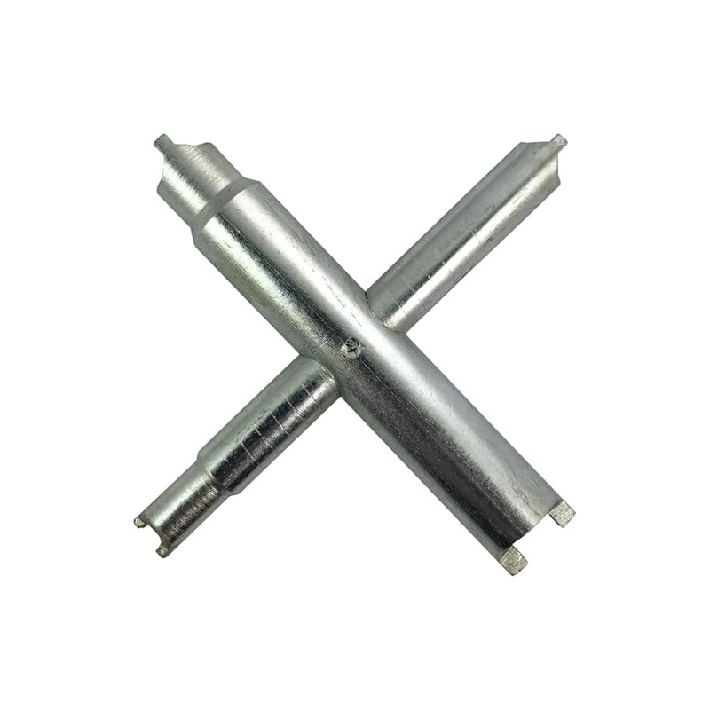 Harts Clock Chrome Dial Wrench Spanner for Centre Collet Nut