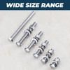 6 Sets Glvaner 3/8-16 x 2-3/4" Stainless Steel Hex Head